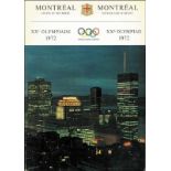 Olympic Games 1972 Official Bid book Montreal - XXth Olympiad 1972. Montreal Invites and is ready.