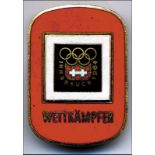 Participation badge:Olympic Games 1964 Athlets - Participation badge Olympic Games 1964 Athletes.