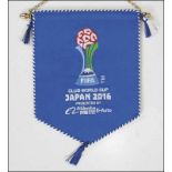 FIFA Club World Cup 2016 Official Pennant - Official pennant "FIFA Club World Cup Japan 2016".