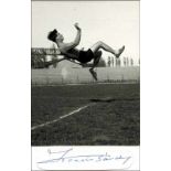 Autograph Football World Cup 1954. Koscis - Blanc sheet with original signature of Sandor Kocsis (