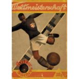 World Cup 1934: Rare German Report - Detailed Report the World Cup in Italy 1934. 64 pages with 60