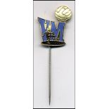 World Cup 1958. Official visitor´s pin - WC 1958: Original Visitors' badge: Football World Cup