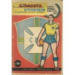 World Cup 1954. Rare Brasilian report - WC 1954: Brasilian report of the World Cup 1954 in