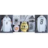 UEFA EURO 2004 match worn football shirt Germany - Original match worn shirt Germany with number