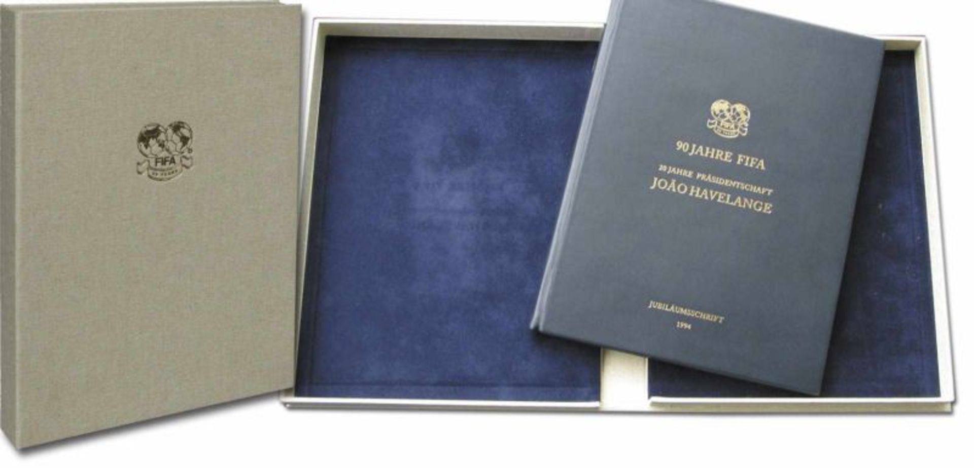 90 Years FIFA & 20 Years Presidency of Joao Havel - Official Commemorative book with short history