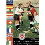 World Cup 1954. German Report - with more than 600 b/w-photos. 256 pages, size 22x30 cm Hardcover