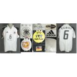 UEFA EURO 2004 match worn football shirt Germany - Original match worn shirt Germany with number