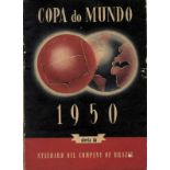 FIFA Football World Cup 1950. General Programme - The only known complete programme from the