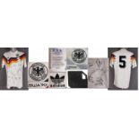 World Cup 1990 match worn football shirt Germany - Original match worn shirt Germany with number