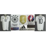 UEFA EURO 2016 match worn football shirt Germany - Original match worn shirt Germany with number 10.