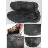 Copa Americana 1942 Uruguay Football Boots - Original match worn shoes of Uruguayan international