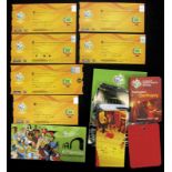 FIFA World Cup 2006 Collection w. 6 Tickets - World Cup Germany 2006 collection with six much sought
