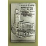 Olympic Games 1936 Medal of honour Gablonz - Commemorative medal of the city of Gablonz "Neuer
