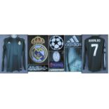 match worn football shirt Real Madrid 2012/13 CR7 - Original match worn shirt Real Madrid with