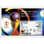FIFA World Cup 2002 Final Ticket Brasil v Germany - World Cup 2002 Korea/Japan. Entrance card for
