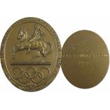 Olympic Games Stockholm 1956 Participation medal - This medal was handed over to a member of the