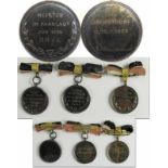 German Figur Skating Chanpionships 1933 - 38 badg - Three winner badges which belonged to Ernst