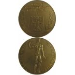 German Figure Skating championships 1940 Medal - Official participation medal from the City of