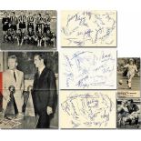 Football Autograph Italy 1965 - Ãbersetzen! Italien LS 1965 - Sammlung von Autogrammen der