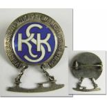World Figurskating Championships 1934 Oslo Badge - Official participation badge for the Figure