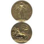 Participation Medal: Olympic Games 1908. Bronze - Bronze Medal: âIn Commemoration of the Olympic