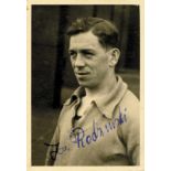 German Football Autograph 1936 - Rodzinski,Josef - (1907-1984) S/W-Foto mit original Signatur von