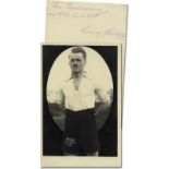 German Football Autograph Ludwig Philipp 1910 - Philipp,Ludwig - (1889-1964) Nationalspieler des 1.