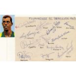 World Cup 1962 Fluminense 1963 Autograph - Ãbersetzen! Fluminense,FC - 1963 - Blancobeleg 13