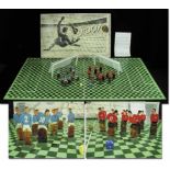 Football Game 1950s French 56.5x35.5x3.5cm - French parlour game "Shoot: Football - Coupe du monde",