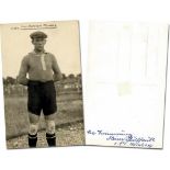 Autograph German Football. Heiner Stuhlfauth - Stuhlfauth, Heiner - (1896-1966); 2 Postkarten,