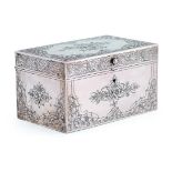 An Ottoman Silver Jewellery Box.