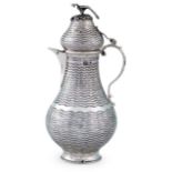 An Ottoman Silver Coffee Pot.