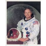 Neil Armstrong coloured NASA photograph Colour NASA 10 x 8" photograph of Neil Armstrong in space