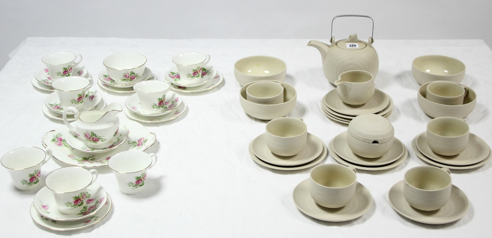 A Hornsea pottery "Concept" pattern twenty-one piece coffee service (settings for six); a ditto