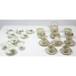 A Hornsea pottery "Concept" pattern twenty-one piece coffee service (settings for six); a ditto