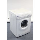 A Hotpoint Aquarius 6kg washing machine in white finish case, w.o.