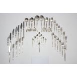 A part set of Frigast (Danish) silver plated cutlery comprising forty items.