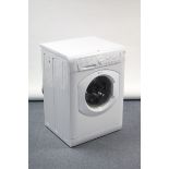 A Hotpoint Aquarius 6kg washing machine in white-finish case, w.o.