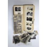 A late 19th/early 20th century family photograph album relating to the Denville family, - Alfred