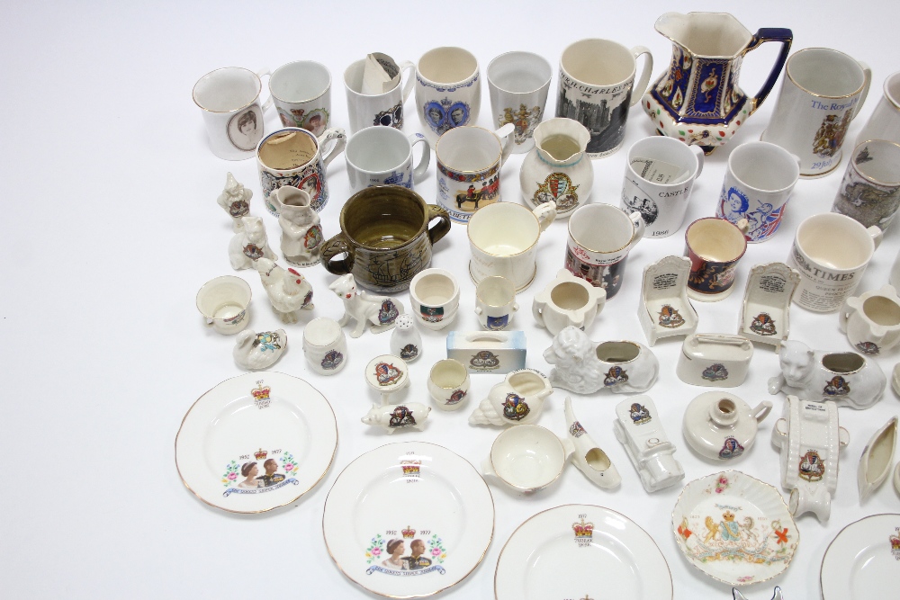 Various items of Royal commemorative & crested china; together with various other items of - Image 2 of 5