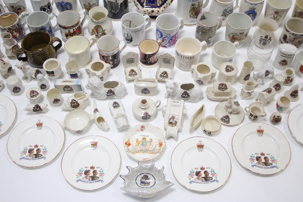 Various items of Royal commemorative & crested china; together with various other items of - Image 3 of 5