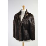 A mink silk-lined jacket ladies’ jacket.