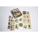 Approximately one hundred & twenty various cigarette & other trade cards, loose, circa early 20th