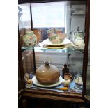 Various items of decorative china, pottery, etc., part w.a.f.