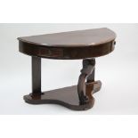 A Victorian mahogany “Duchess” washstand on carved cabriole leg front support with shaped undertier,
