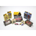 Twenty seven various die-cast scale models, boxed & un-boxed; & a Tonka toy tipper truck.