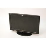 A Panasonic Viera 26” LCD television, with remote control, w.o.