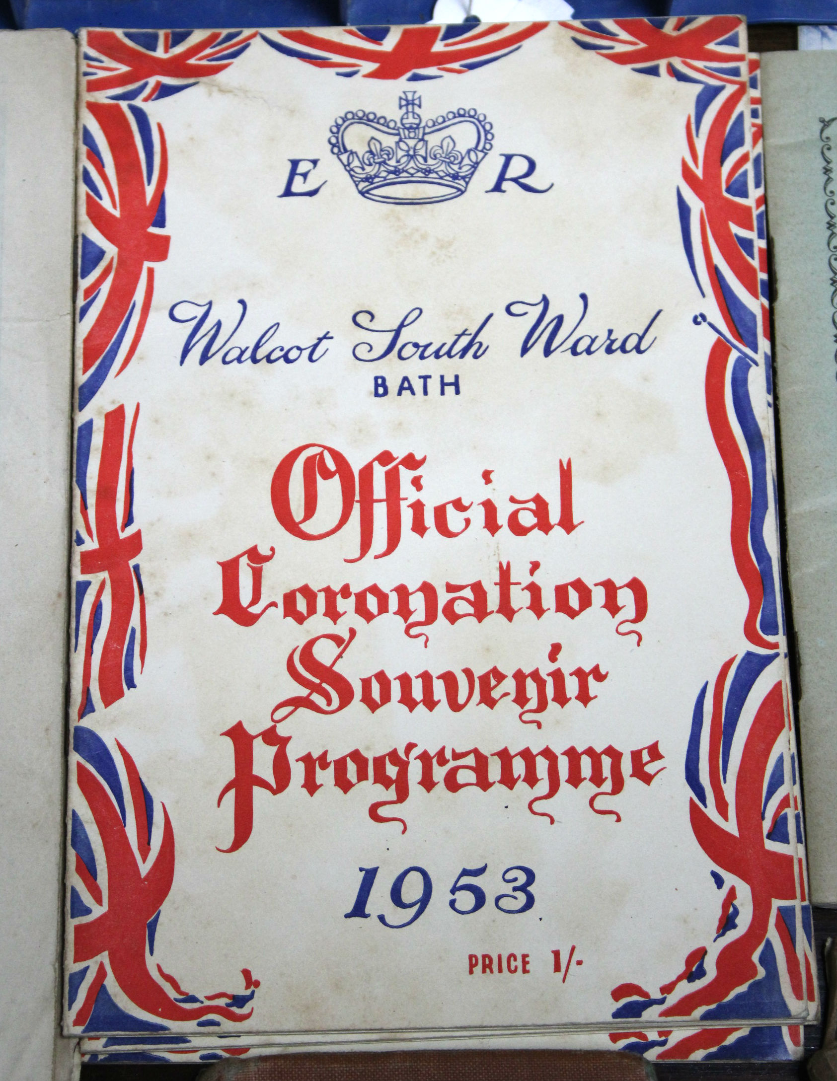 Three Walcot South Ward Bath Official Coronation Souvenir Programmes (1953); and various other mid-