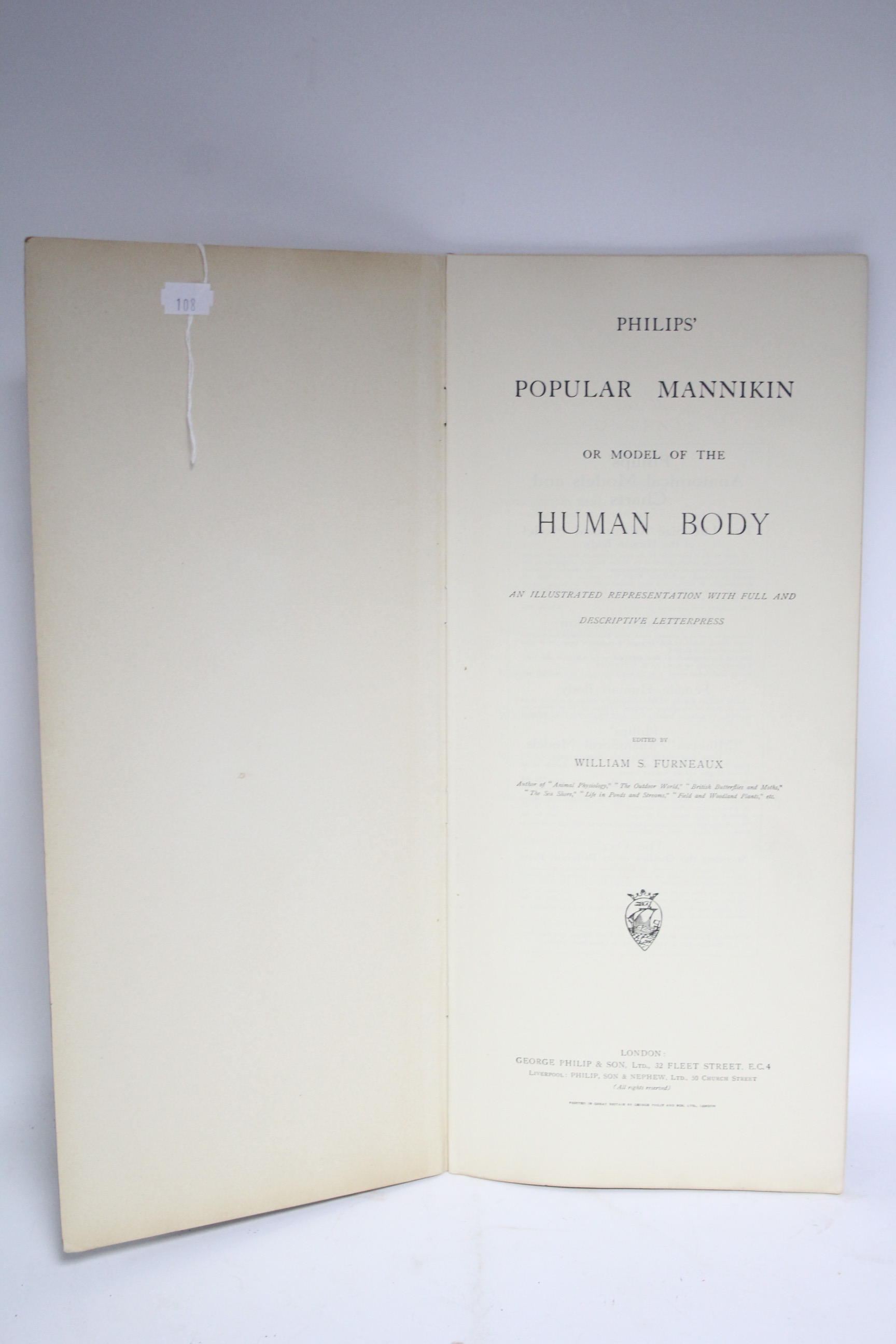 A late 19th/early 20th century volume “Philips Anatomical Model of The Female Human Body”; & a ditto - Bild 8 aus 11