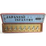 A set of Britains painted lead figures “JAPANESE INFANTRY” (No. 134), boxed.